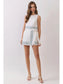 Felicity Embroidered Hem Top & Skort Set