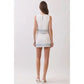 Felicity Embroidered Hem Top & Skort Set