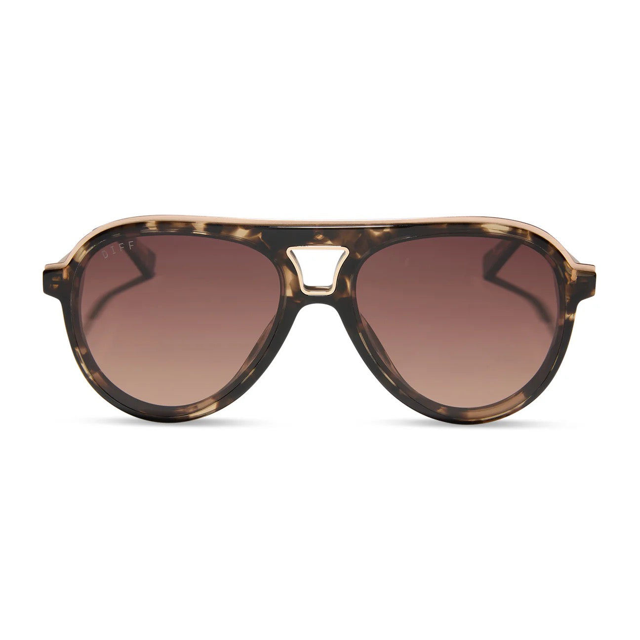 Tosca III Diff Sunglasses - Espresso Tortoise Brown
