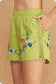 Lia Embroidered Scallop Hem Top & Short Set