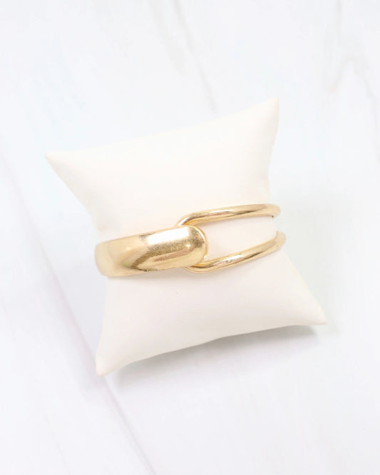 Ithaca Hinged Bangle Bracelet