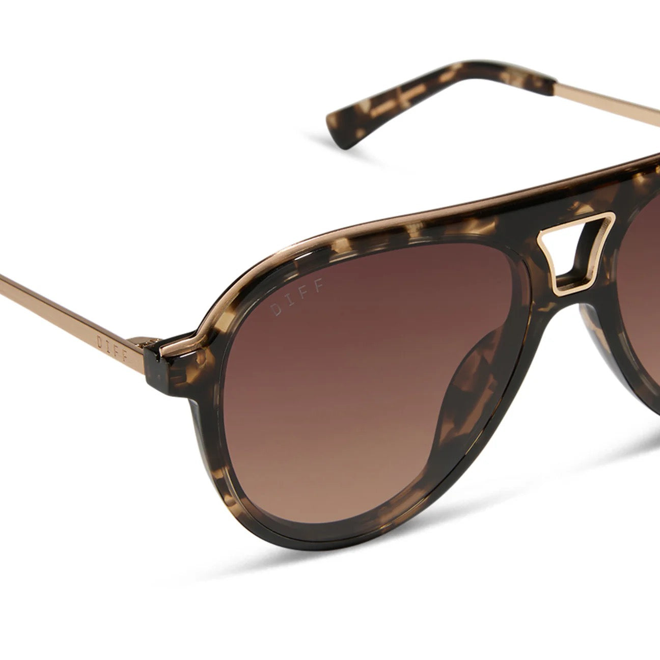 Tosca III Diff Sunglasses - Espresso Tortoise Brown