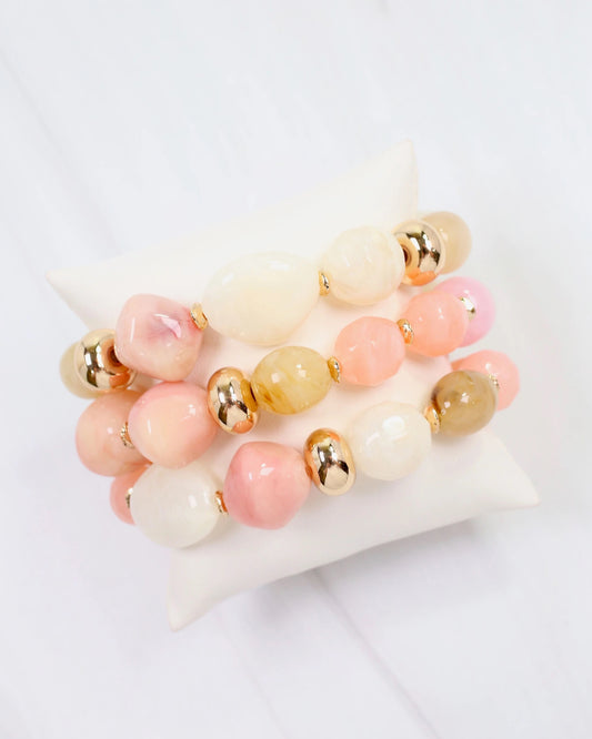 Ambridge Stone Stretch Bracelet Set