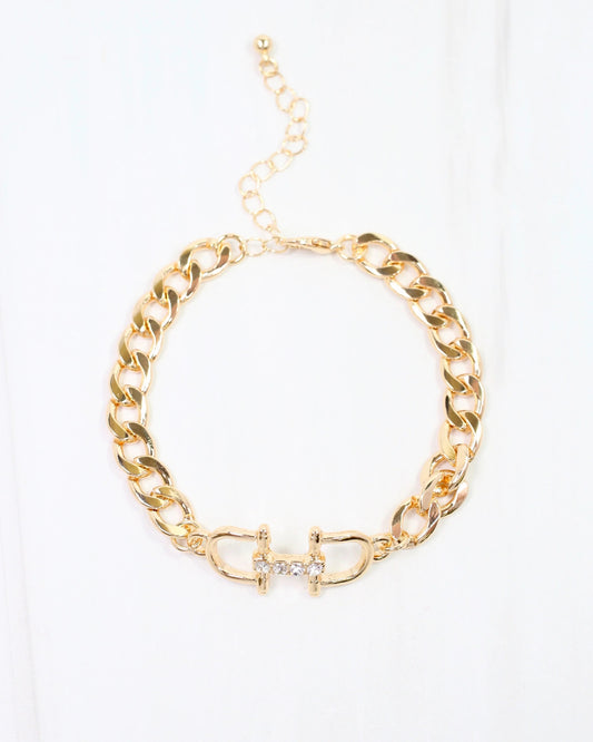 Olivia Double Horsebit Bracelet