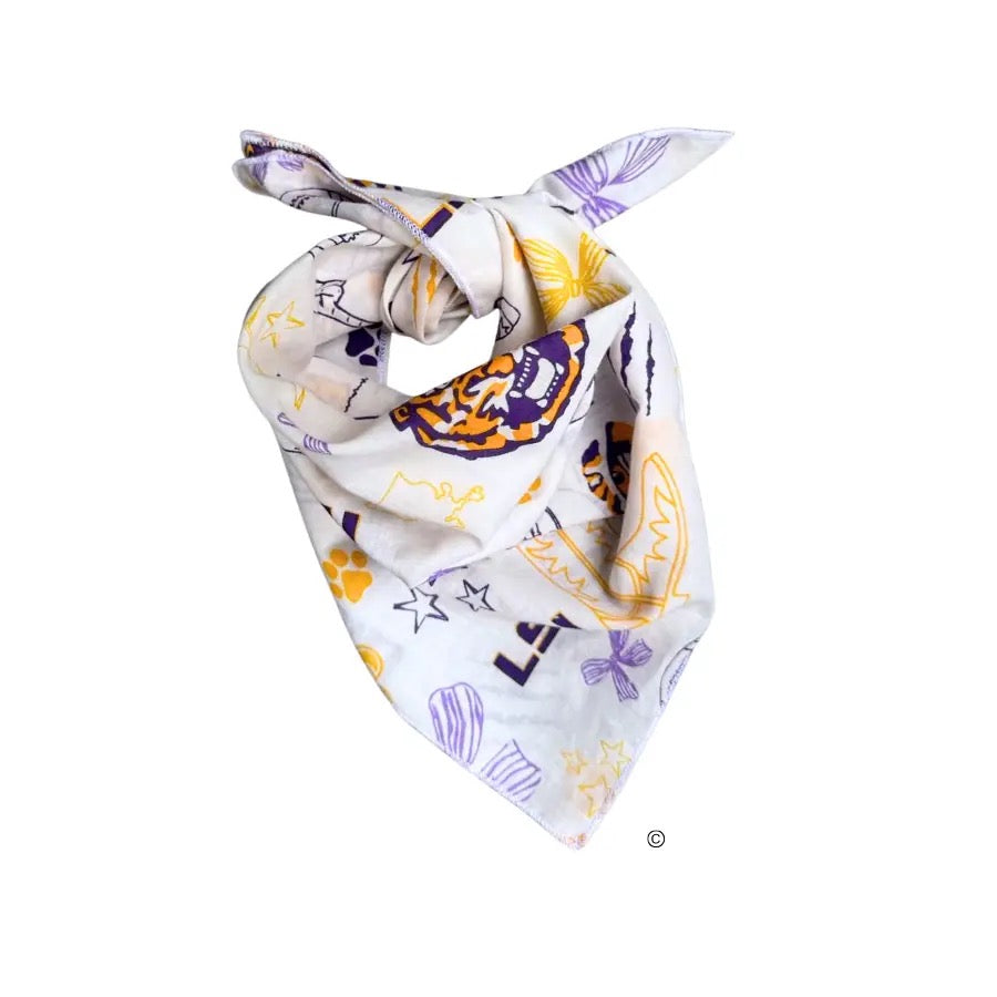 LSU Bandana