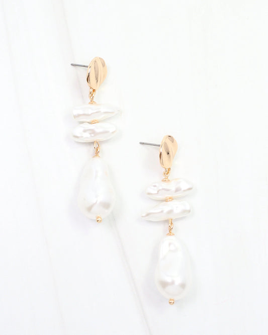Diana Pearl Earrings