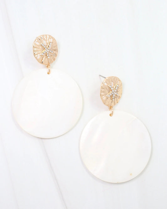 Sunset Shell Earrings
