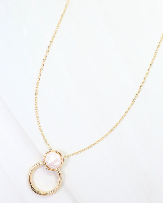 Goldfield Pearl Pendant Necklace