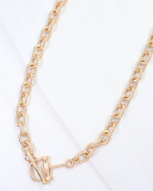 Saratoga Horsebit Necklace