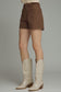 Bristol Front Pocket Scallop Trim Shorts