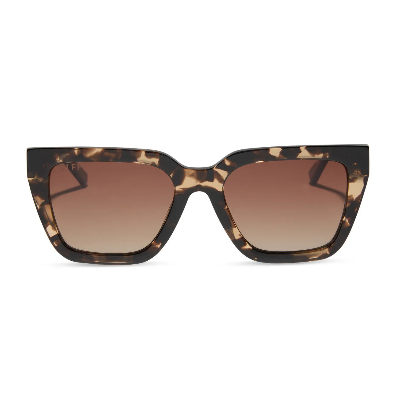 Amara Diff Sunglasses - Espresso Tortoise
