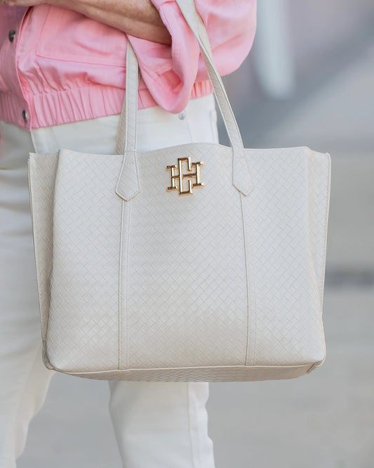 Heath Woven Tote Bag