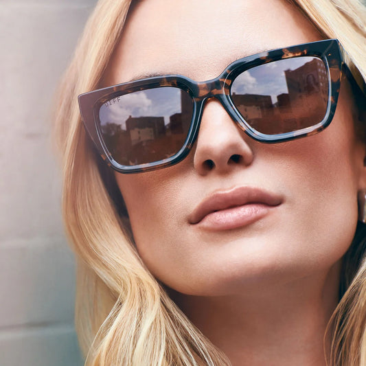 Amara Diff Sunglasses - Espresso Tortoise