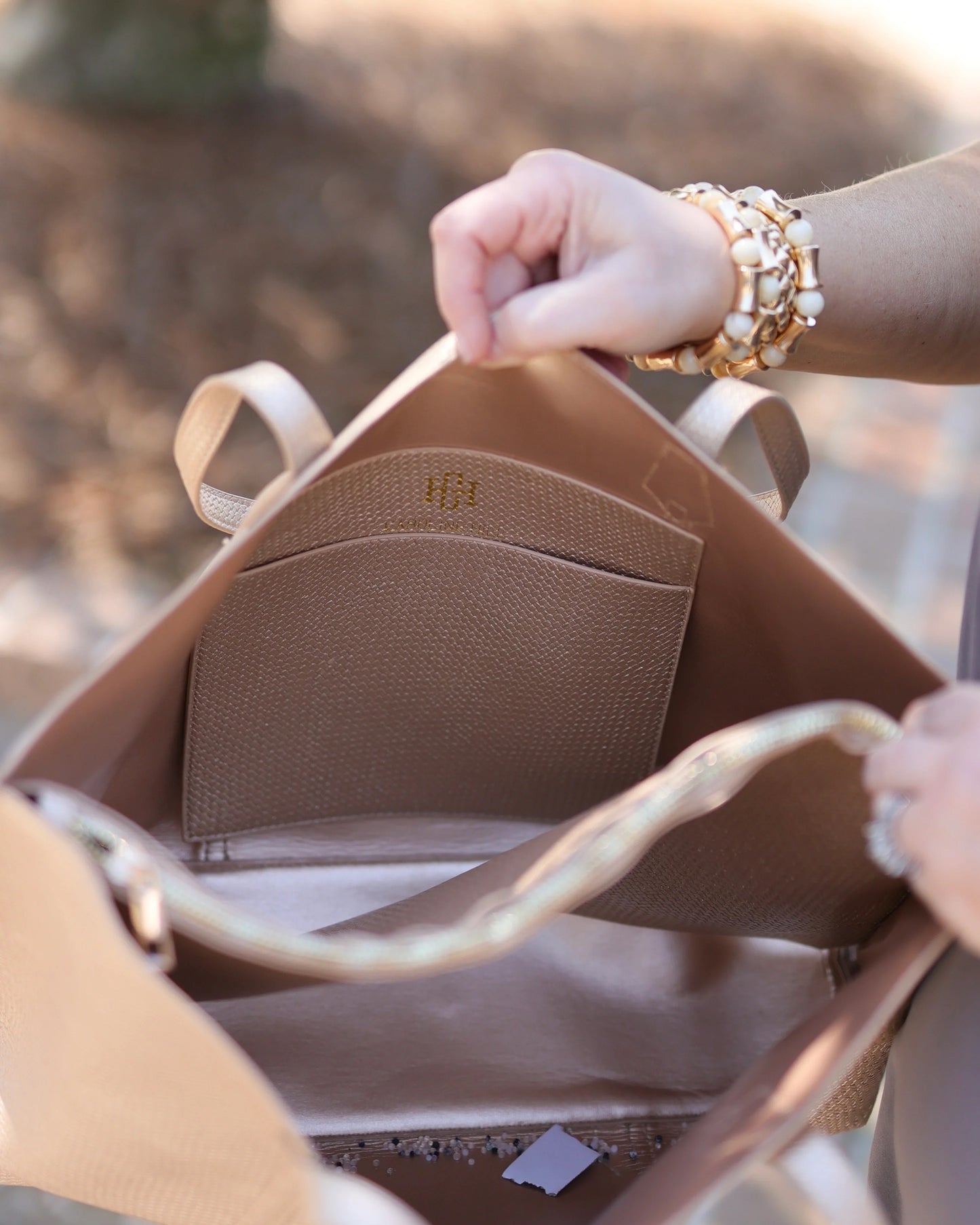 Heath Woven Tote Bag
