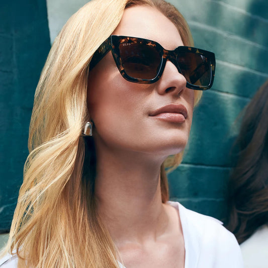 Amara Diff Sunglasses - Espresso Tortoise