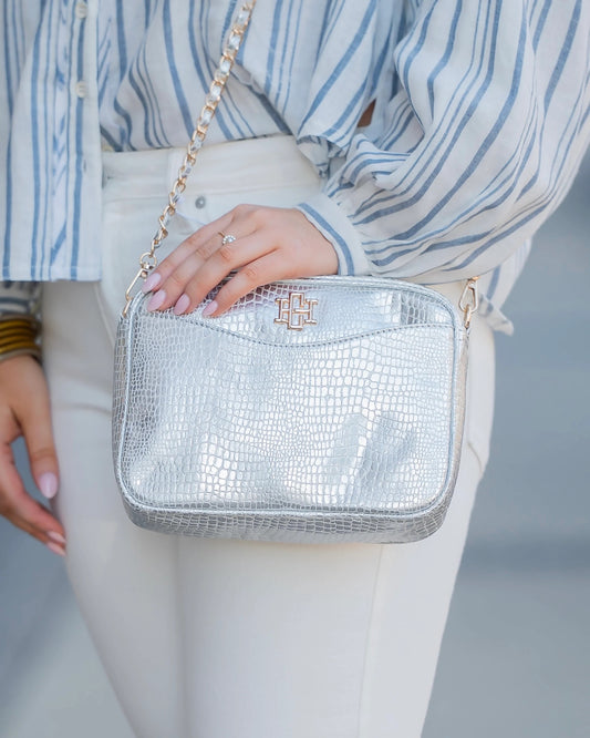 Fiona Metallic Crossbody