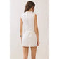 Merritt Sleeveless Belted Denim Dress