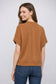 Mariah Mixed Knit Short Sleeve Sweater