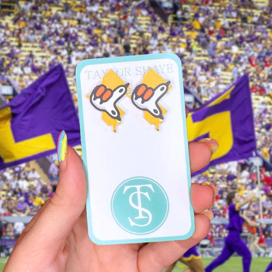 LSU Rep The Boot Stud