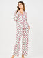 christmas pajamas, holiday pajamas, long sleeve pajama set, trendy christmas pajamas