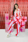 holiday pajamas, pj set, soft pjs, long sleeve pjs