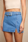 Women's denim skirt, game day skirt, concert skirt, everyday skirt, fall denim skirt, must have denim skirt, women's concert denim skirt, trendy skirt, flattering skirt