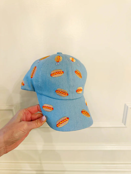 Hot Dog Embroidered Hat