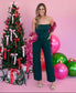 straight leg pants, pleated pants, holiday pants, work pants