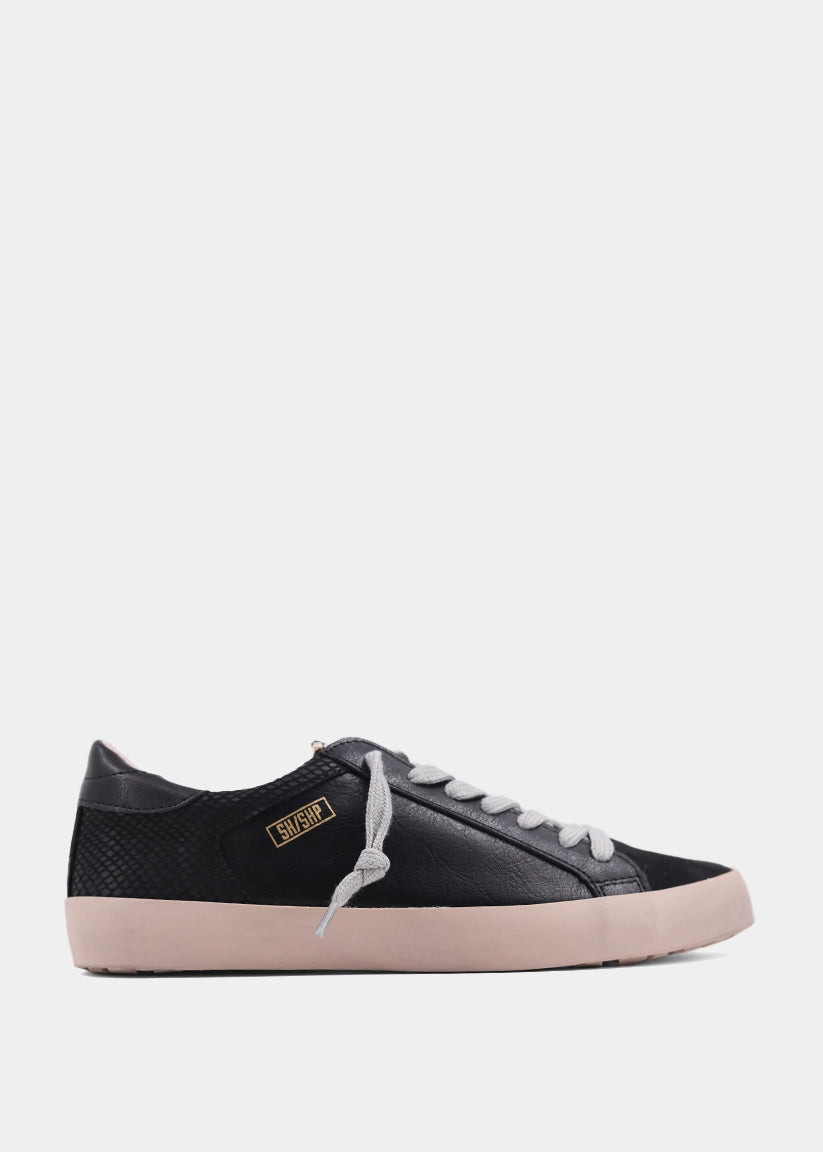 Suede Toe Sneakers