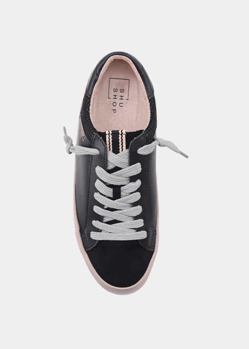 Suede Toe Sneakers