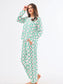 Rosy Wreaths PJ Set