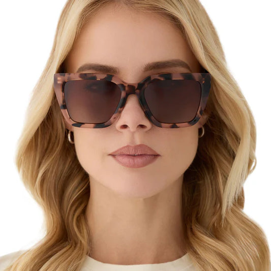 Amara Himalayan Diff Sunglasses - Brown Tortoise