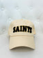 Ballcap hat, hat, saints hat