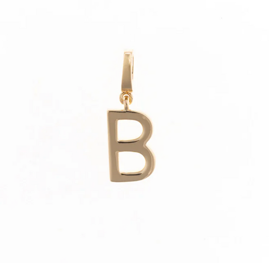 Gold Initial Charms