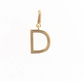 Gold Initial Charms