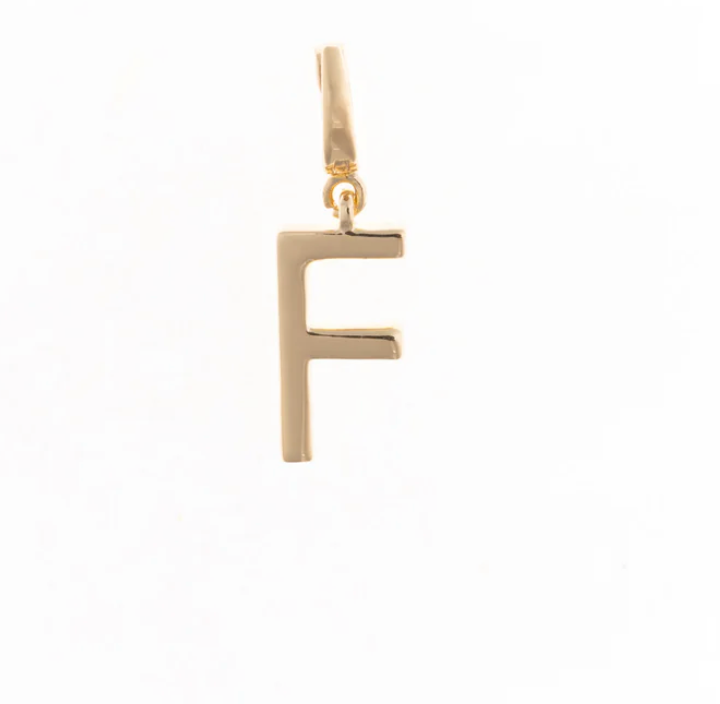 Gold Initial Charms