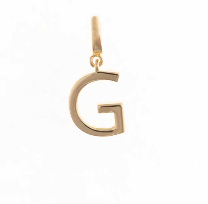 Gold Initial Charms