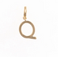 Gold Initial Charms