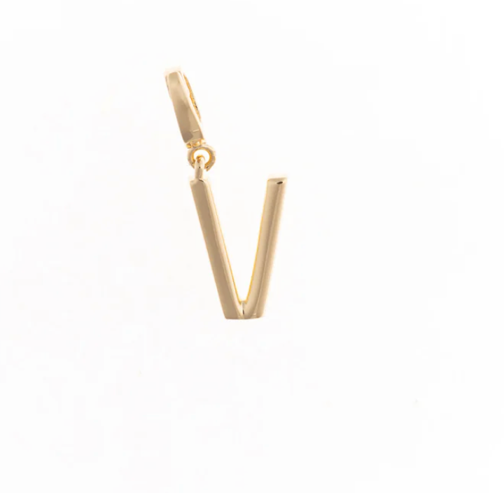 Gold Initial Charms