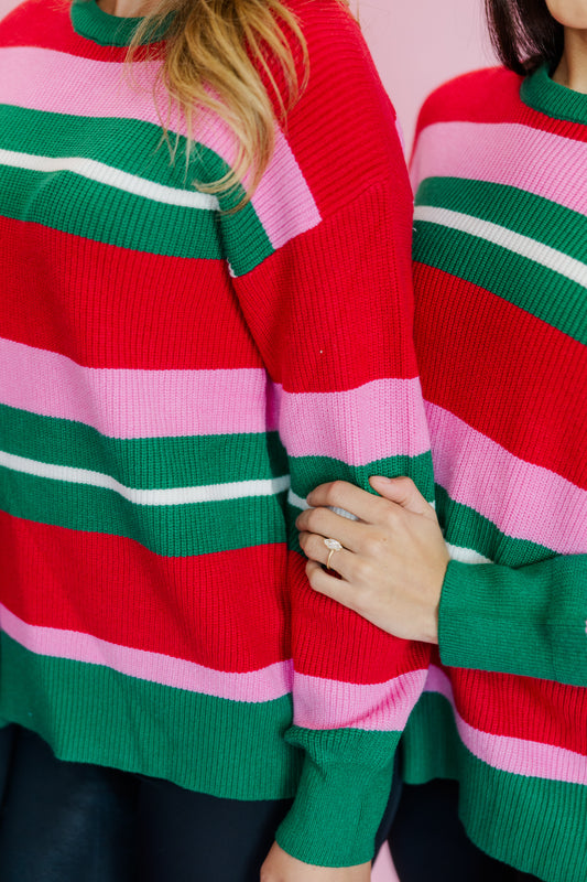 DOORBUSTER Striped Logan Sweater