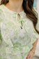 2-Tie Ribbon Ruffle Top