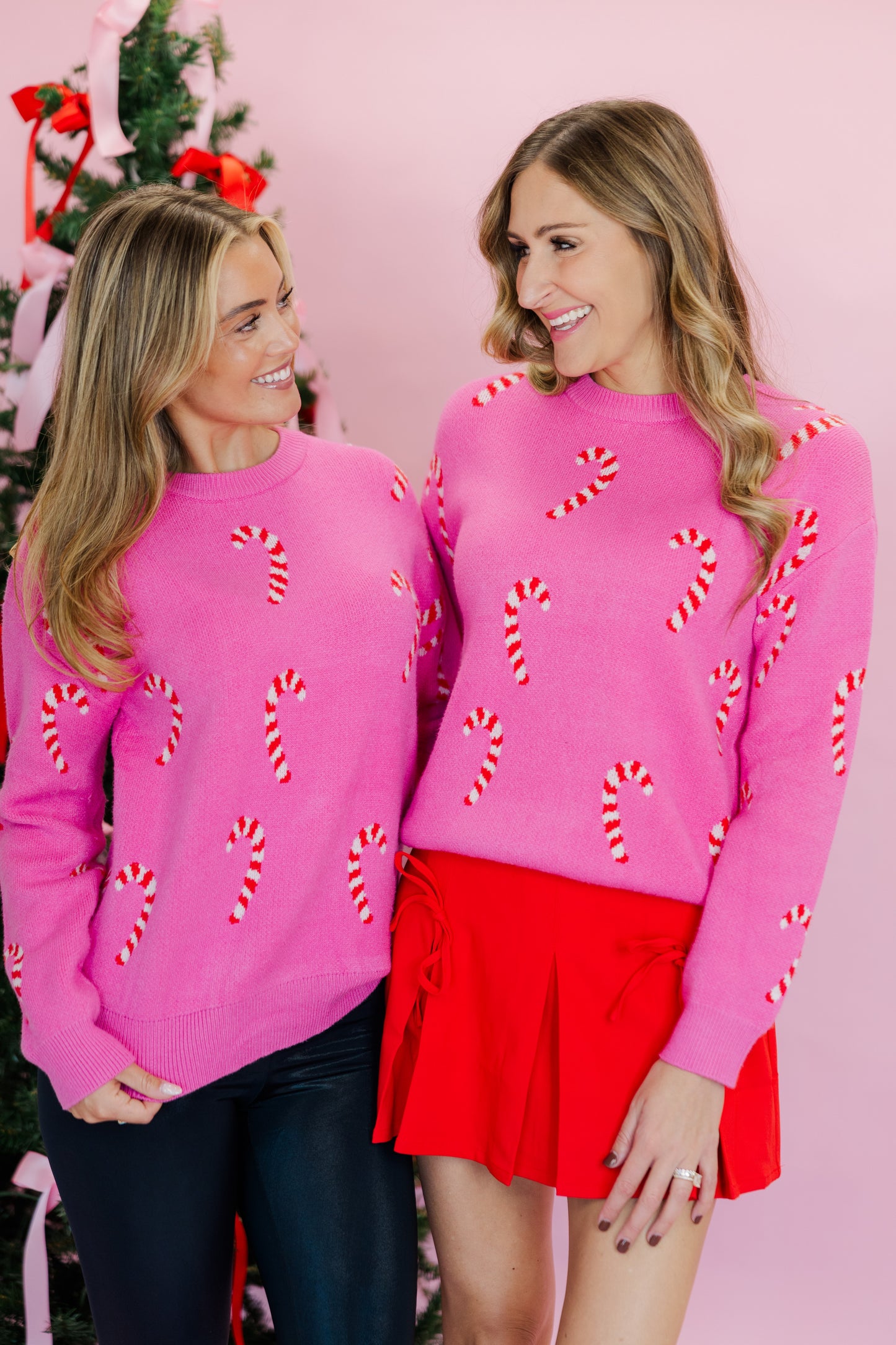 DOORBUSTER Candy Cane Sweater
