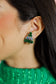 DOORBUSTER Beaded Christmas Tree Earrings