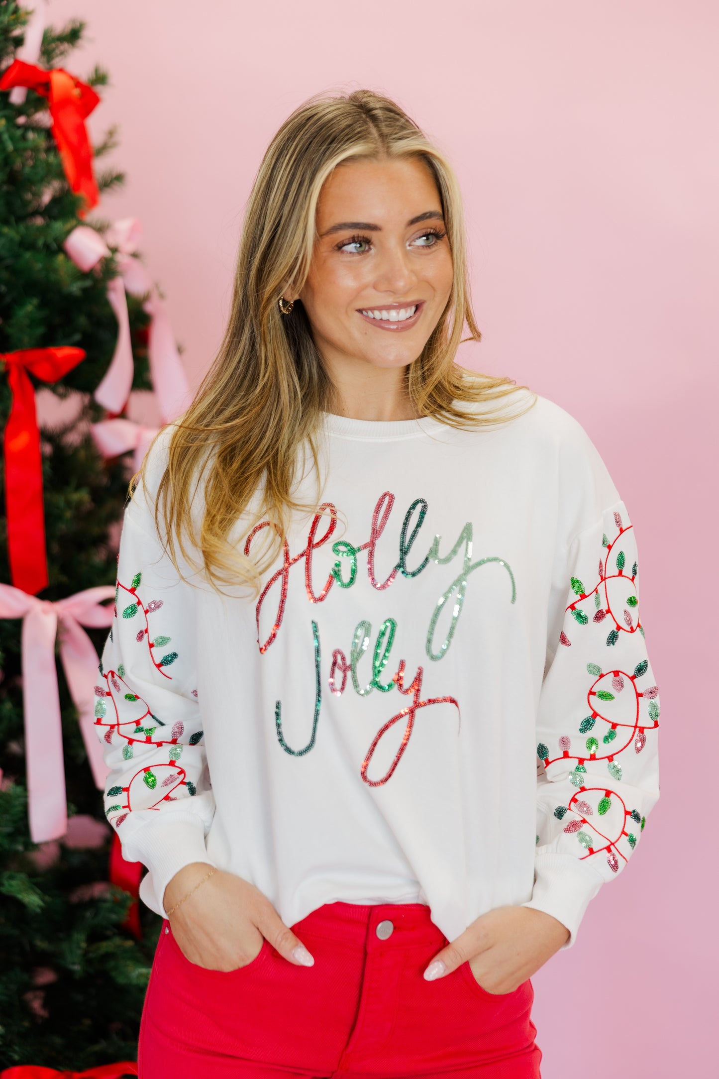 DOORBUSTER Holly Jolly Sweater