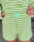 Striped Terry Set