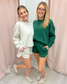 Fleece Long Sleeve & Shorts Set