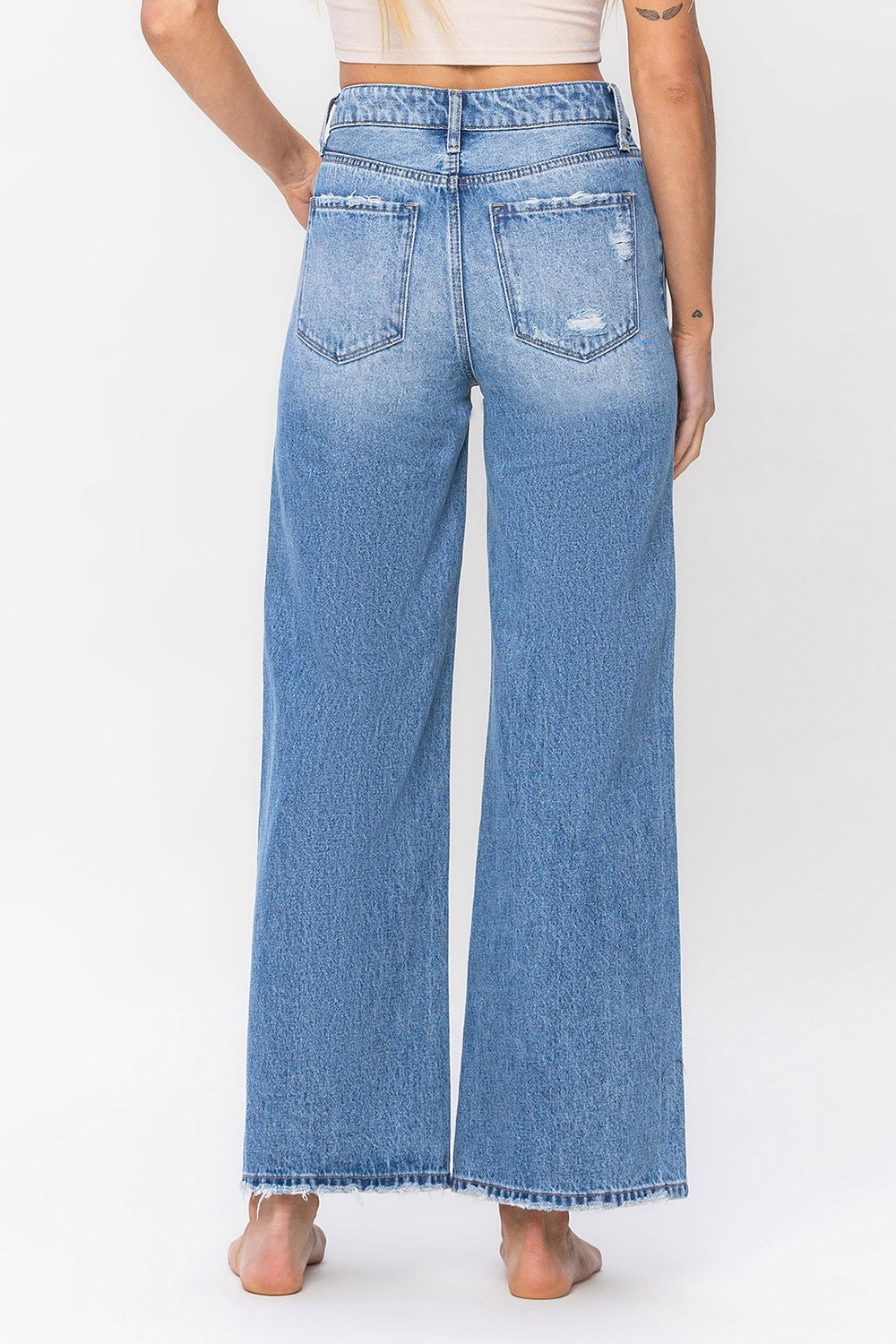 High Rise A-Line Jean