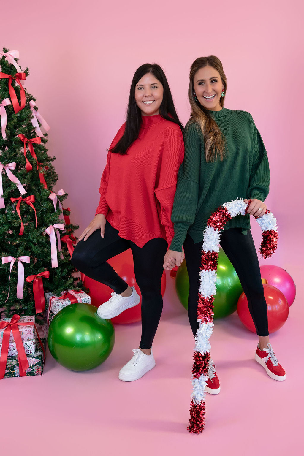 Holiday Side Slit Sweater