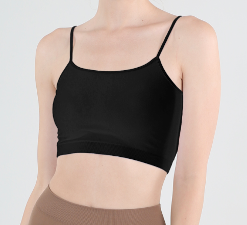 Layering piece, undergarments, half cami, tube top, seamless top, cropped cami, cropped top, cropped layering piece