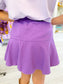 Game day skort, ruffle skort, girly skort, game day skirt, game day bottom, purple skort, purple game day skort, LSU skort, Tigers skort, LSU Football bottom, girly bottoms